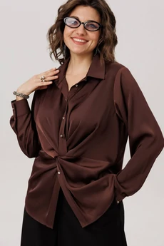 Блузка 1791 айс брауни Anelli