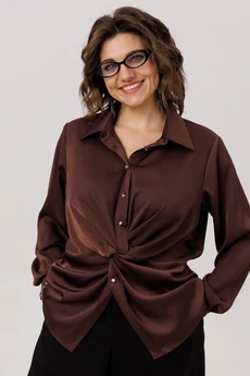 Блузка 1791 айс брауни Anelli