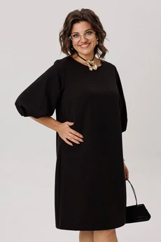 Платье 1792 лепесток черной мальвы Anelli