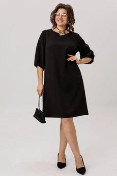 Платье 1792 лепесток черной мальвы Anelli