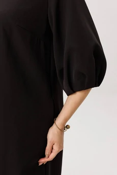 Платье 1792 лепесток черной мальвы Anelli