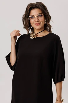 Платье 1792 лепесток черной мальвы Anelli