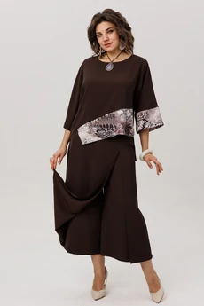 Костюм брючный 1793 древесная змея Anelli