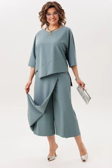 Костюм брючный 1793-2 родниковая вода Anelli