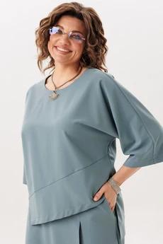 Костюм брючный 1793-2 родниковая вода Anelli