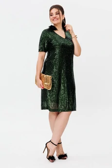 Платье 1797 изумруд Anelli