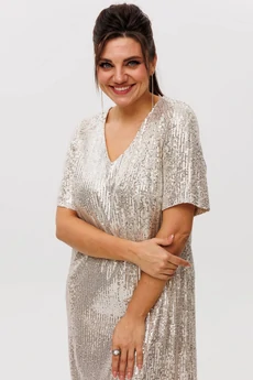 Платье  1797 золото Anelli