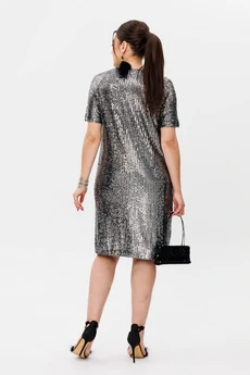 Платье 1797 серебро Anelli