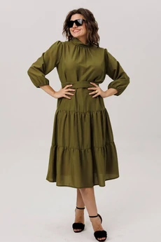 Платье 1798 испанская оливка Anelli