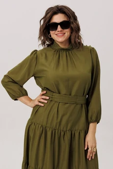 Платье 1798 испанская оливка Anelli