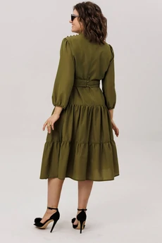 Платье 1798 испанская оливка Anelli