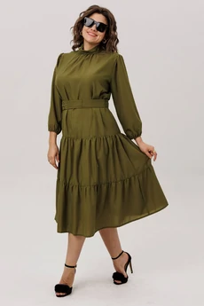 Платье 1798 испанская оливка Anelli