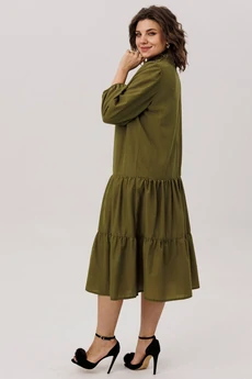 Платье 1798 испанская оливка Anelli