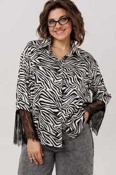 Рубашка 1801 зебра Anelli