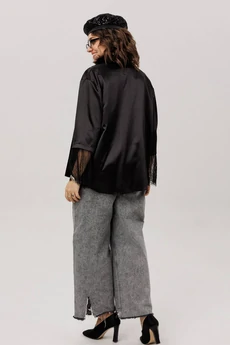 Рубашка 1801 черный Anelli