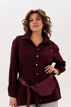 Рубашка 1819 вишня Anelli