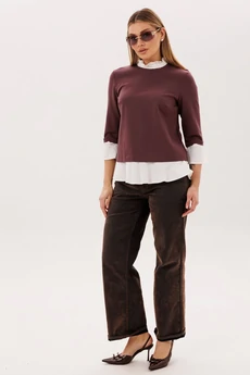 Джемпер 1824 махагон Anelli