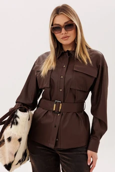 Рубашка 1826 чокалэйт скин Anelli