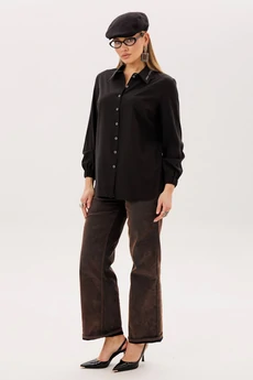 Рубашка 1833 нуар Anelli