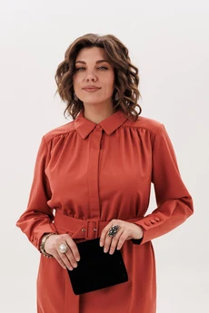 Платье 1834 тигровая лилия Anelli