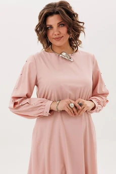 Платье 1836 дымчатая роза  Anelli