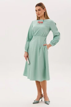Платье 1836 дымчатый нефрит Anelli