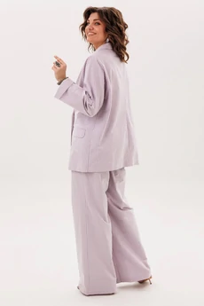 Костюм брючный 1838 лавандовый ритм Anelli