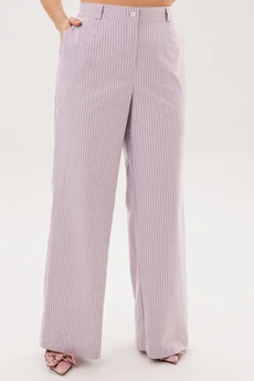 Костюм брючный 1838 лавандовый ритм Anelli