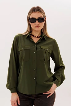 Блузка 1839 хвойный Anelli