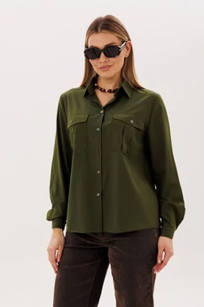 Блузка 1839 хвойный Anelli