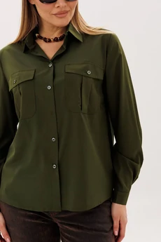 Блузка 1839 хвойный Anelli