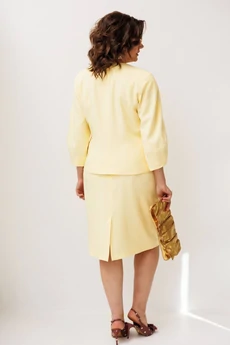 Костюм с юбкой 1844 иволга Anelli