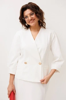 Костюм с юбкой 1844 лебедь Anelli