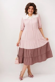 Платье 1847 черничное мороженое Anelli