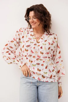 Блузка 1848 батерфляй Anelli