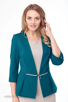 Костюм с платьем 185 бирюза Anelli