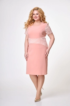 Платье 221 персиковые тона Anelli