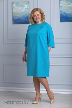 Платье 334 бирюза Anelli