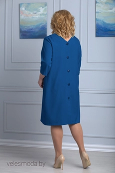 Платье 334 синий Anelli