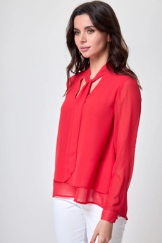 Блузка 372 коралловый Anelli
