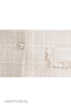 Костюм с юбкой 571 молочный Anelli