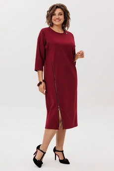 Платье 058 гранатовый закат Anelli