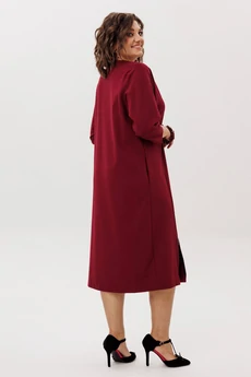 Платье 058 гранатовый закат Anelli