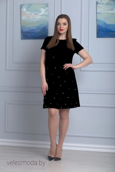 Платье 600 черный Anelli