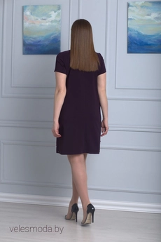 Платье 600 баклажан Anelli