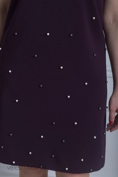 Платье 600 баклажан Anelli