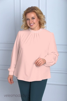 Блузка 611 розовый Anelli