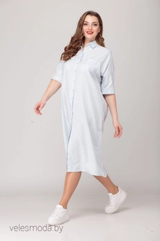 Платье 722 голубой Anelli