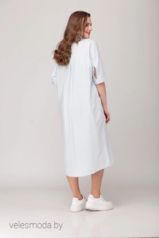 Платье 722 голубой Anelli