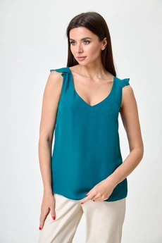 Блузка 865 бирюза Anelli